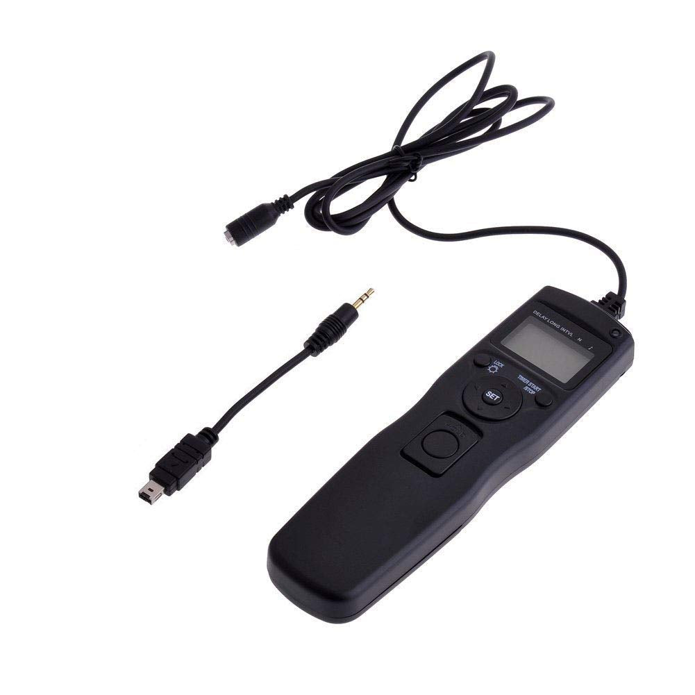 Abuycs Timer Shutter Release Time Lapse Intervalometer Remote Control For Nikon D5200 D3100 D5000 D7200 D7000 D600 D610 D750 D32