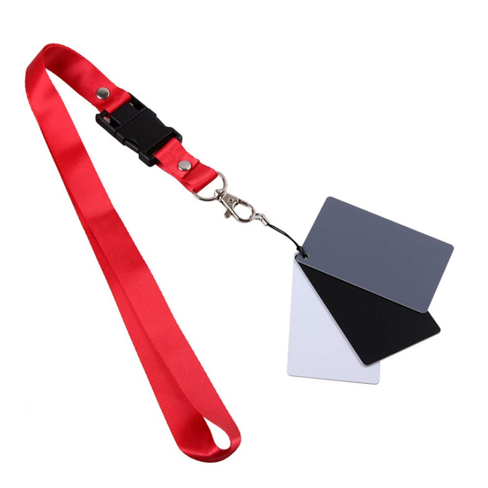 Grey Card White Balance Card 18% Exposure Photography Card Custom Color Calibration Dslr/Slr/Evil Camera Checker For Digital Pho