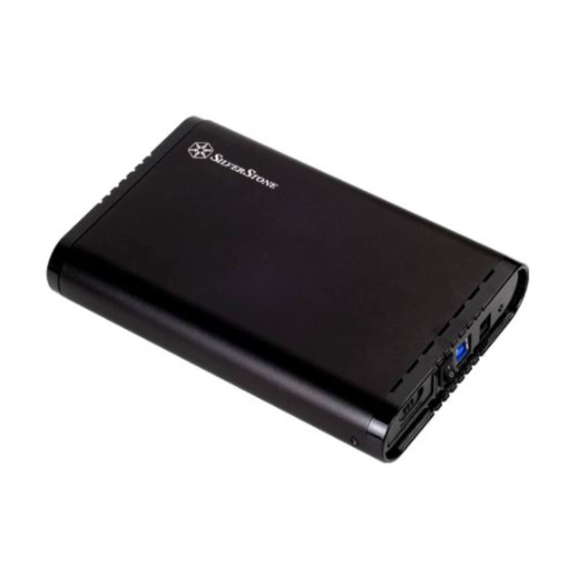 Usb 3.0 Super Speed Enclosure For 3.5'' Sata 6Gbps Ssd/Hdd, Carbon Fiber, Screwless