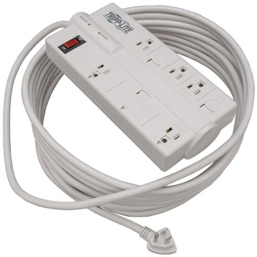 Tripp LITE 8-Outlet Protect it! 1900-joules nema 5-15 25ft Cord Surge Protector (Gray)