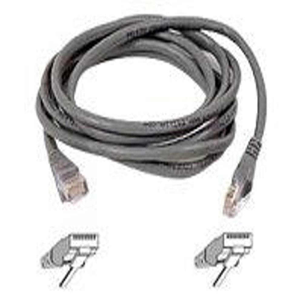 Belkin A3L791 10 Wht S 10/100Bt Rj45M/Rj45M Cat5E Snagless Patch Cable (White)   10Ft