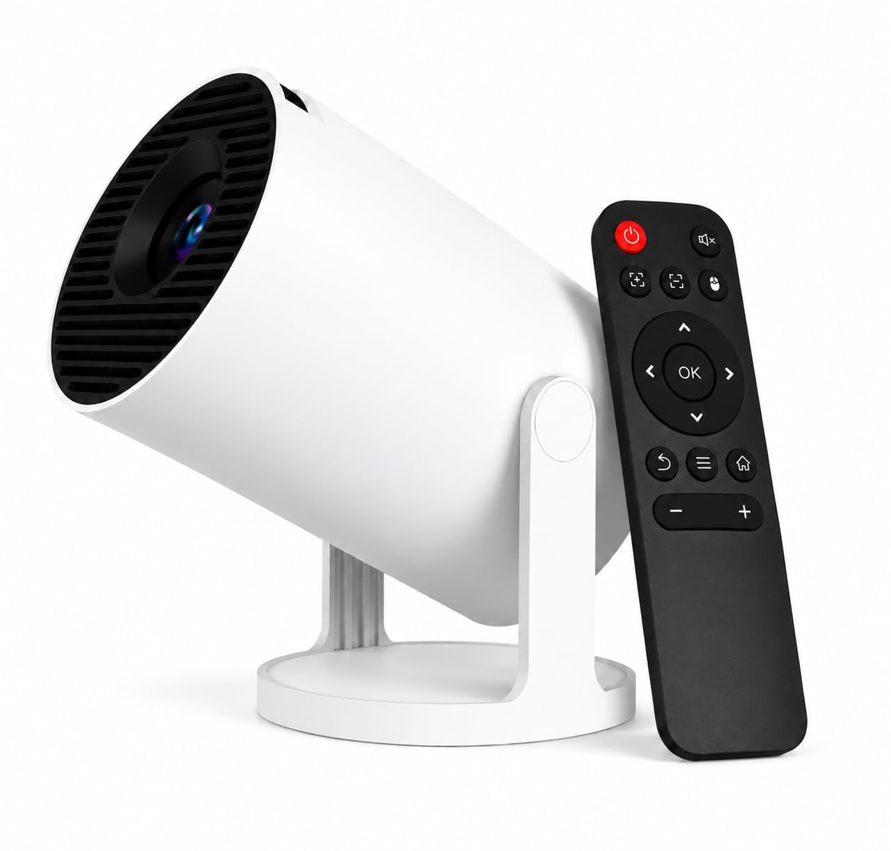 Mini Projector 4K WiFi 6 Bluetooth 5.4 Builtin Apps Portable Projector