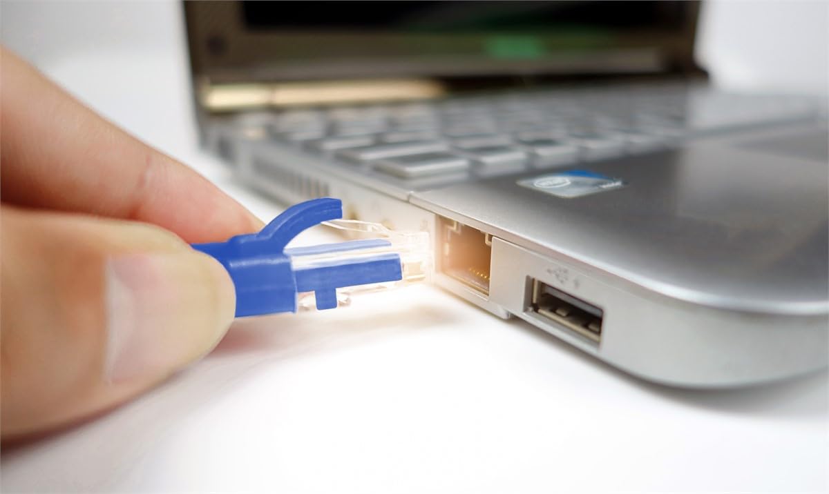 Monoprice Cat6 14Ft Blue Patch Cable Utp 24Awg 550Mhz Pure Bare Copper Snagless Rj45 Flexboot Series Ethernet Cable