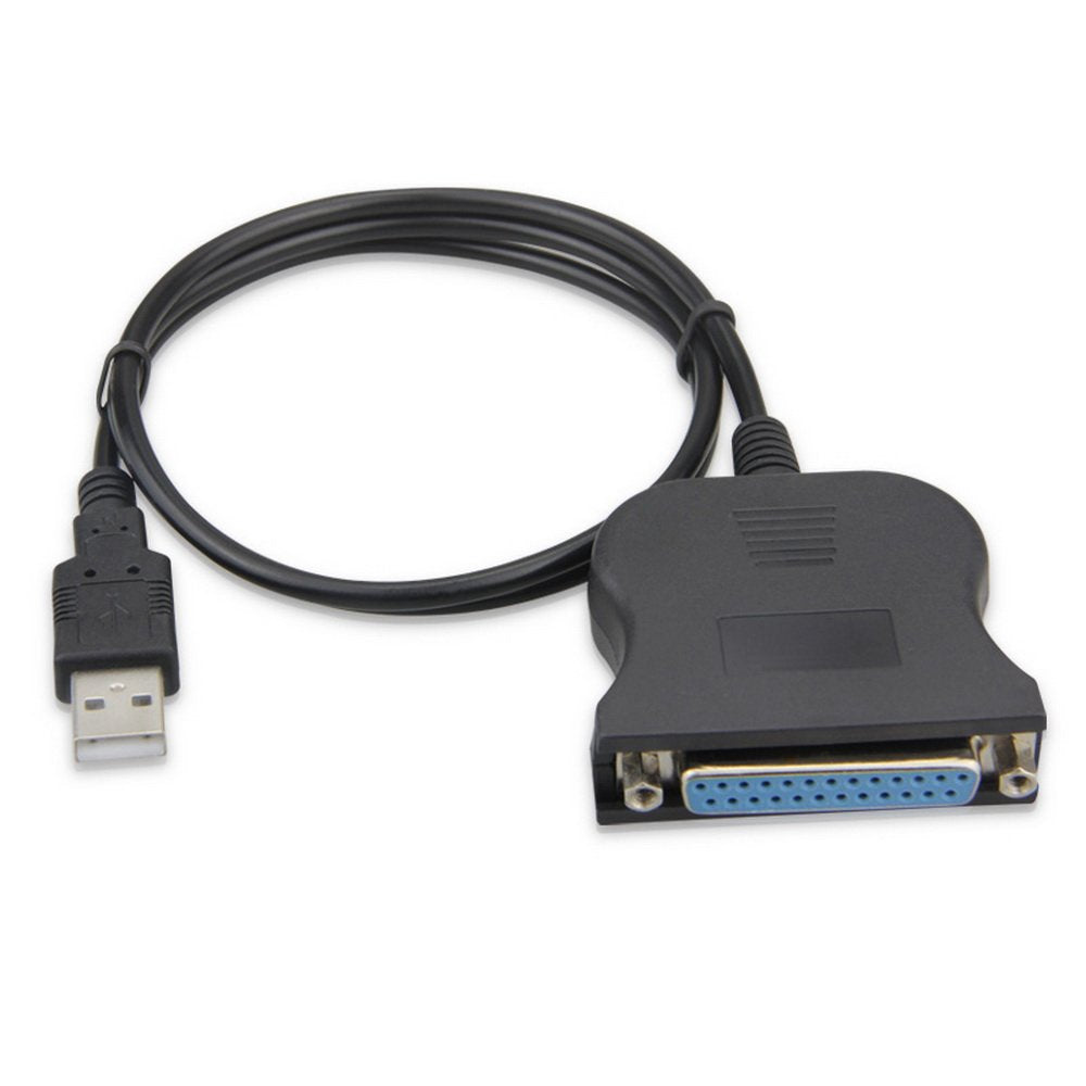 Axgear Type Axgear Db25 Usb To Female Parallel Ieee 1284 Printer Adapter Cable Cor ...