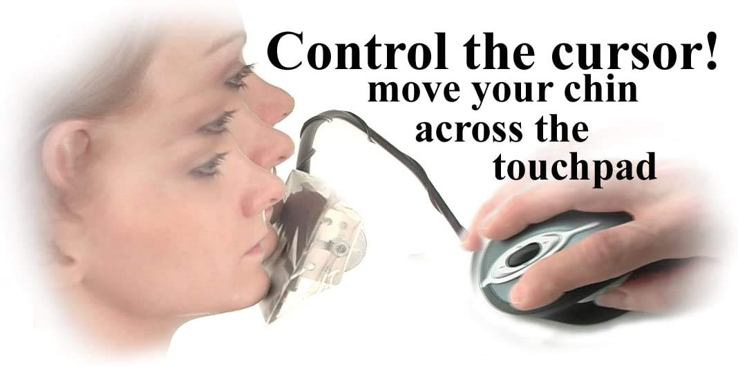 Hands Free Touchpad Control The Computer With The Swipe Of Your Chin, Help For The Disabled Etp001Hft
