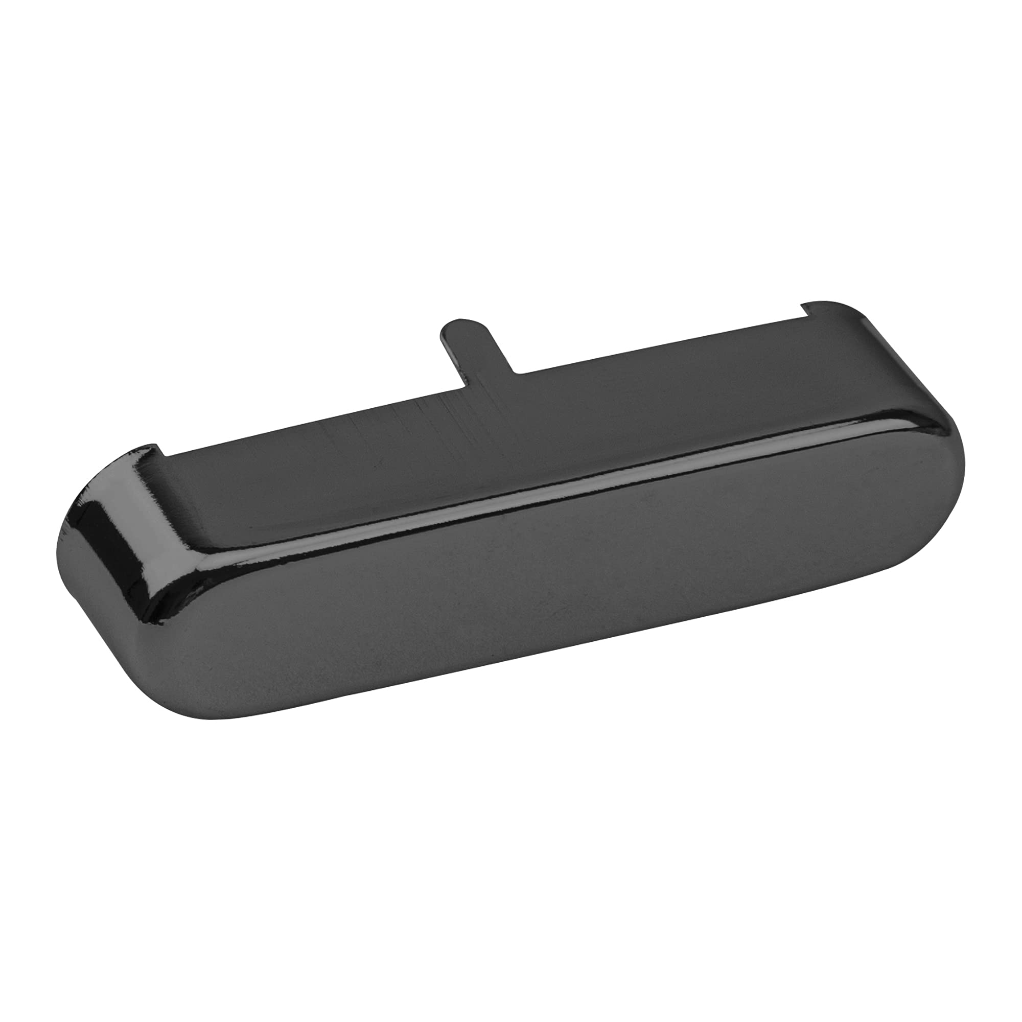 2Pcs Yootones Guitar Neck Pickup Cover Compatible With Tl Tele Telecaster Style Electric Guitar (Black)