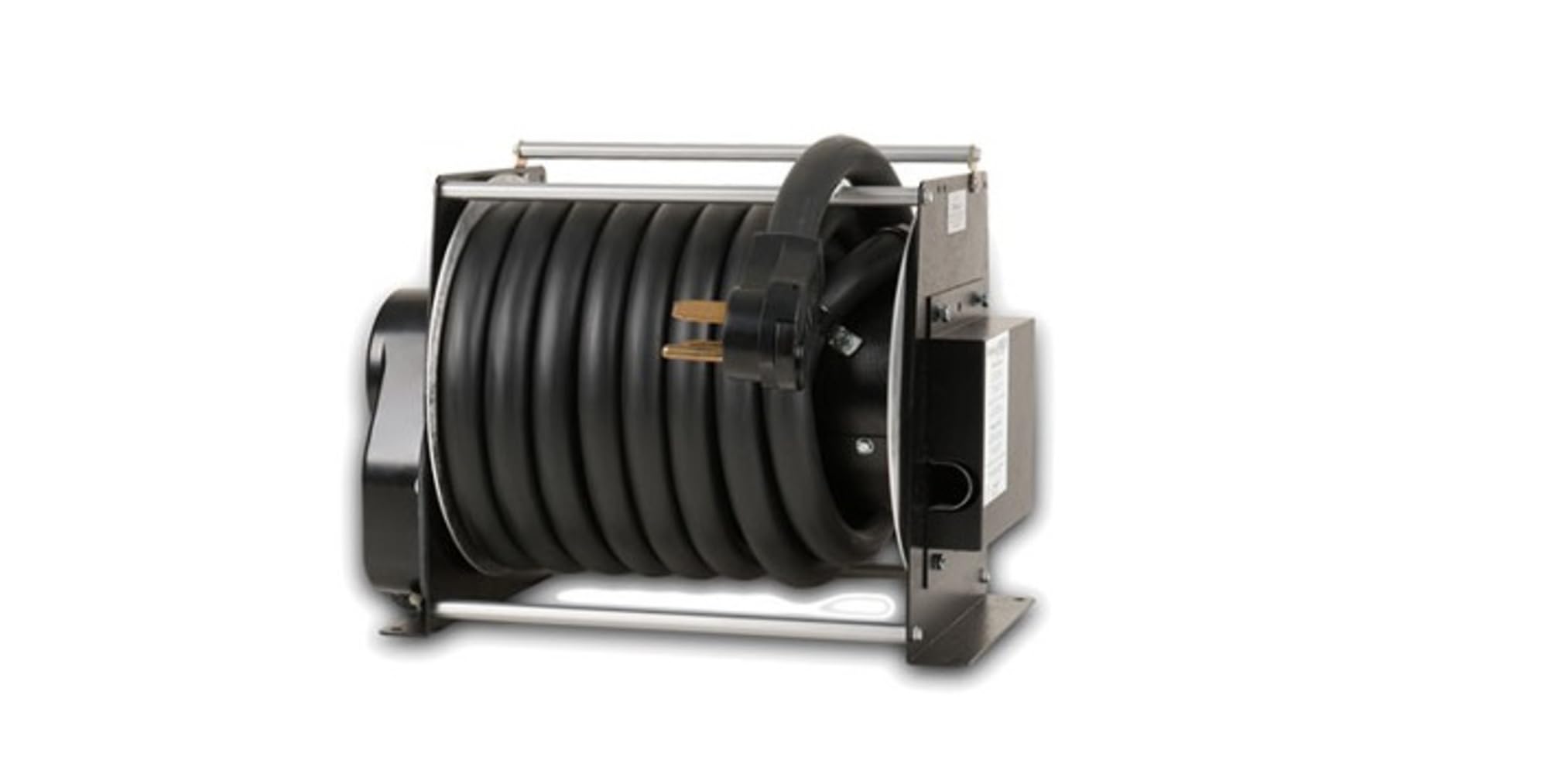 50A Low Profile Cord Reel w/33ft Power Cord/4ft