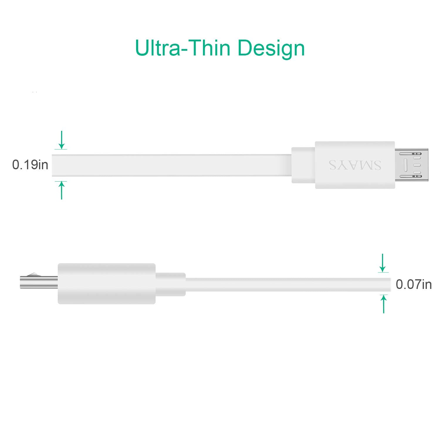 3 Pack 25 Ft Micro Usb Extension Cable Compatible With Wyze Cam Pan, Yi Cam, Nest Cam, Blink Xt Mini, Zmodo Security Camera, Lon