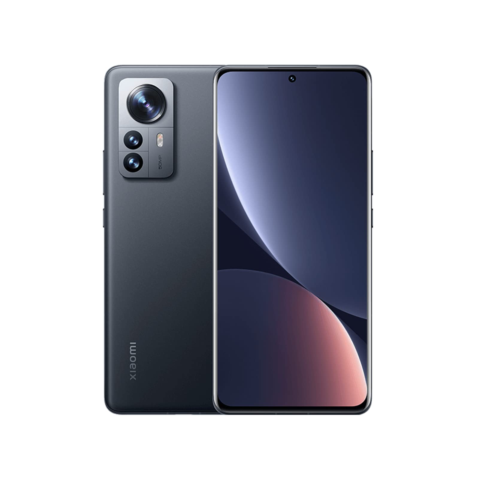 Xiaomi 12 5G + 4G Lte 128Gb + 8Gb Snapdragon� 8 Gen 1 Global Unlocked 50Mp Pro Grade Camera (Tmobile Mint Tello Global) + (W/Fast Car Charger Bundle) (Gray)