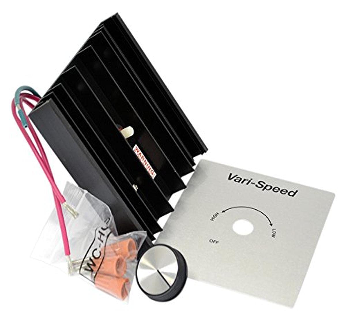 Kb Electronics Model Kbwc 110K (Ur) Variable Speed Fan Control, Wall Mount, Rated 10.0 Amps @ 120 Vac For Use With Shaded Pole A