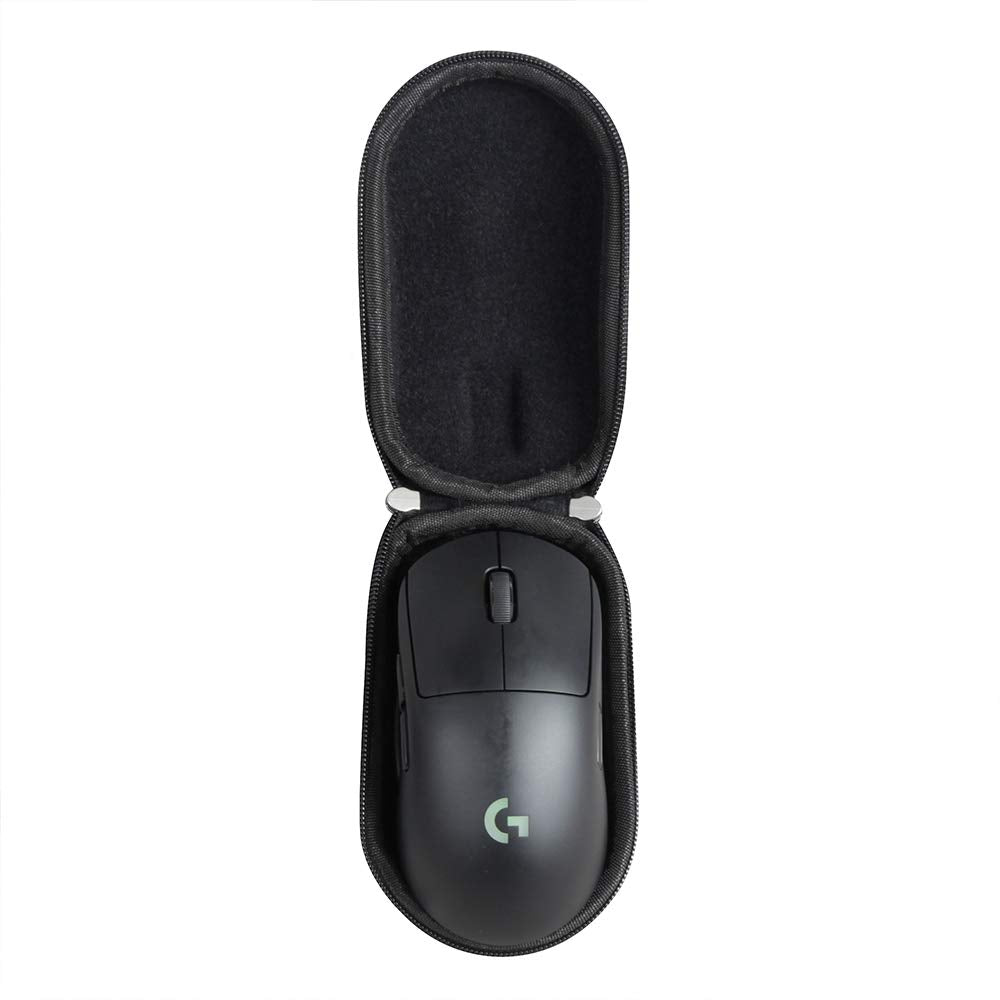 Hermitshell Hard Travel Case For Logitech G Pro/Logitech G Pro X Wireless Gaming Mouse (Black)