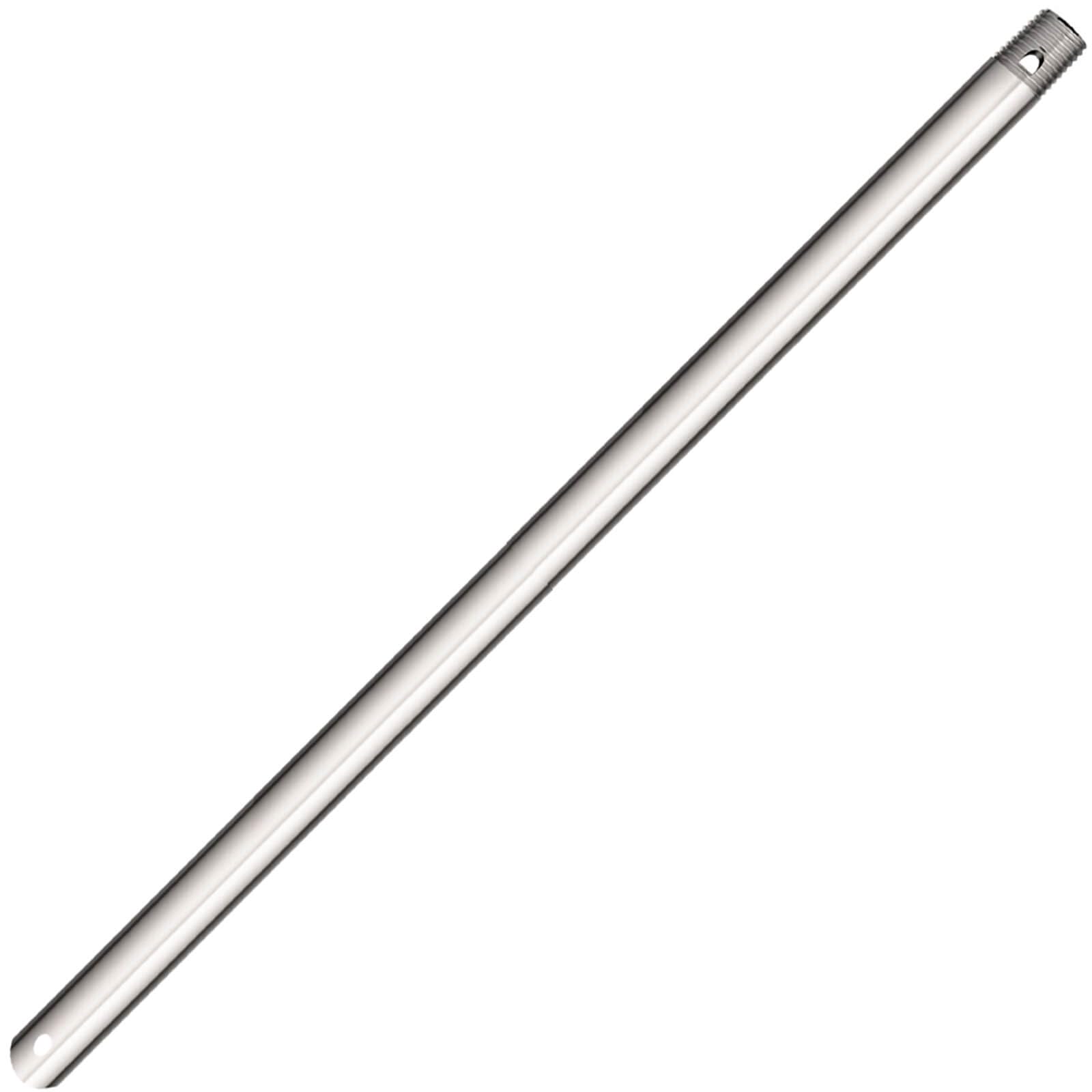 36 Inch Ceiling Fan Downrod Threaded, 1 Inch Outer Diameter Nickle Ceiling Fan Extension Rod (With Threads),Down Rods Compatible