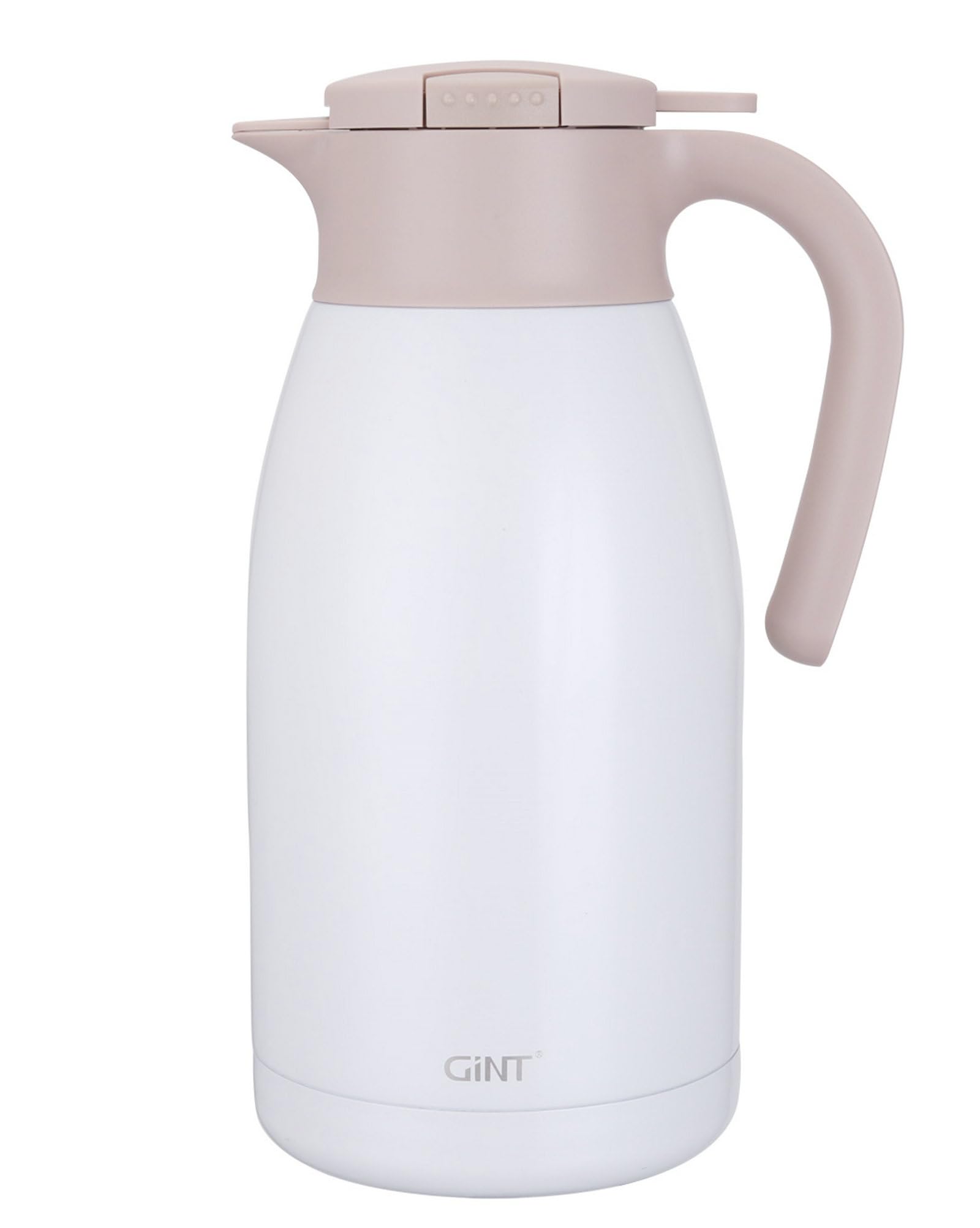 Gint 1.9L / 64Oz Thermal Coffee Carafe, Insulated Stainless Steel Coffee Carafes For Keeping Hot/Double Walled Vacuum Thermos (W