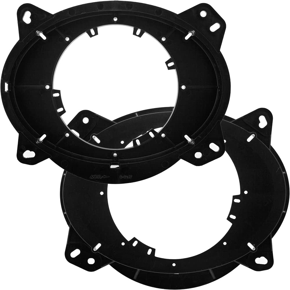 Kicker Speakers 6.5 Inch For Toyota Tundra (Crew Cab) 2007-2013 Upgrade Kit - Pair Of Ds Series With Adapters And Harness, Coaxi