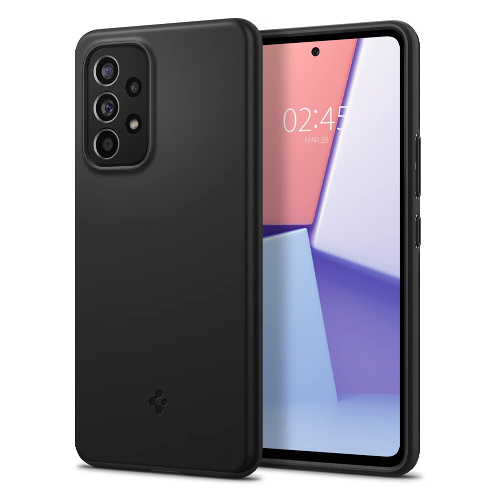 Spigen Thin Fit Designed For Galaxy A53 5G Case (2022)   Black