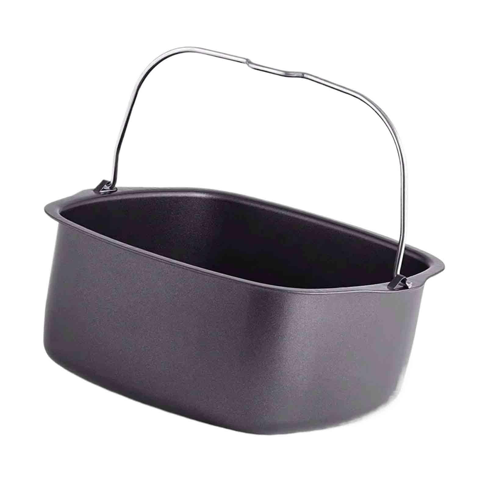 HEAVENGLOW Carbon Steel Air Fryer Pans Air Fryer Accessory for Steaks Vegetables Chicken 8 inch|Home & Garden | Kitchen Dining &