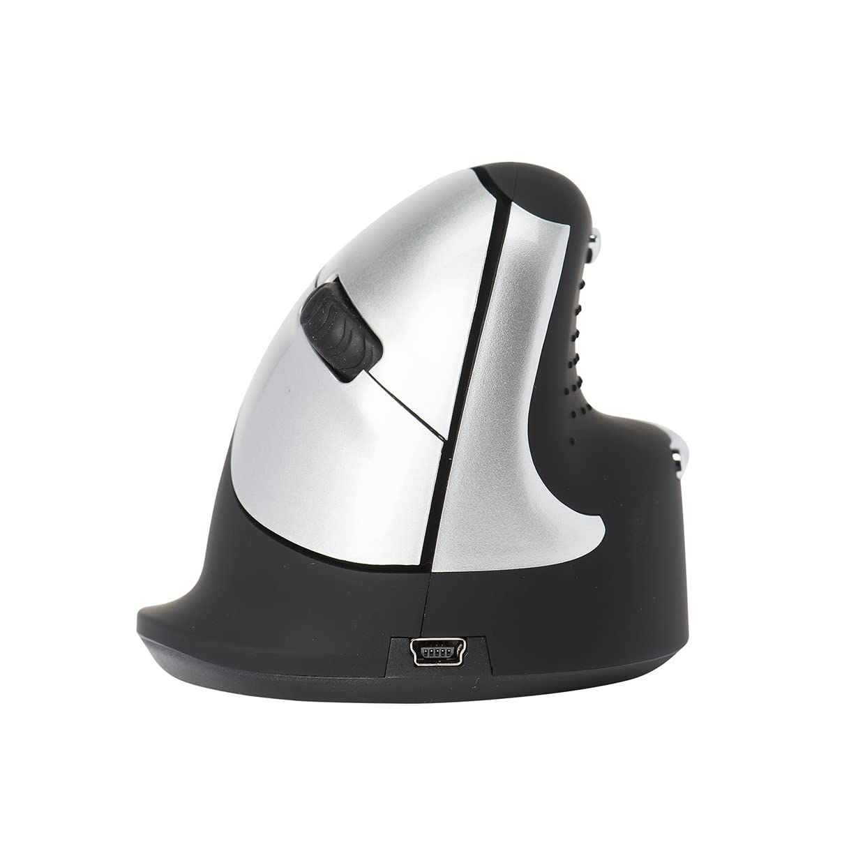 R Go Tools Wireless Vertical Ergonomic Mouse, Medium, Right Hand, Black