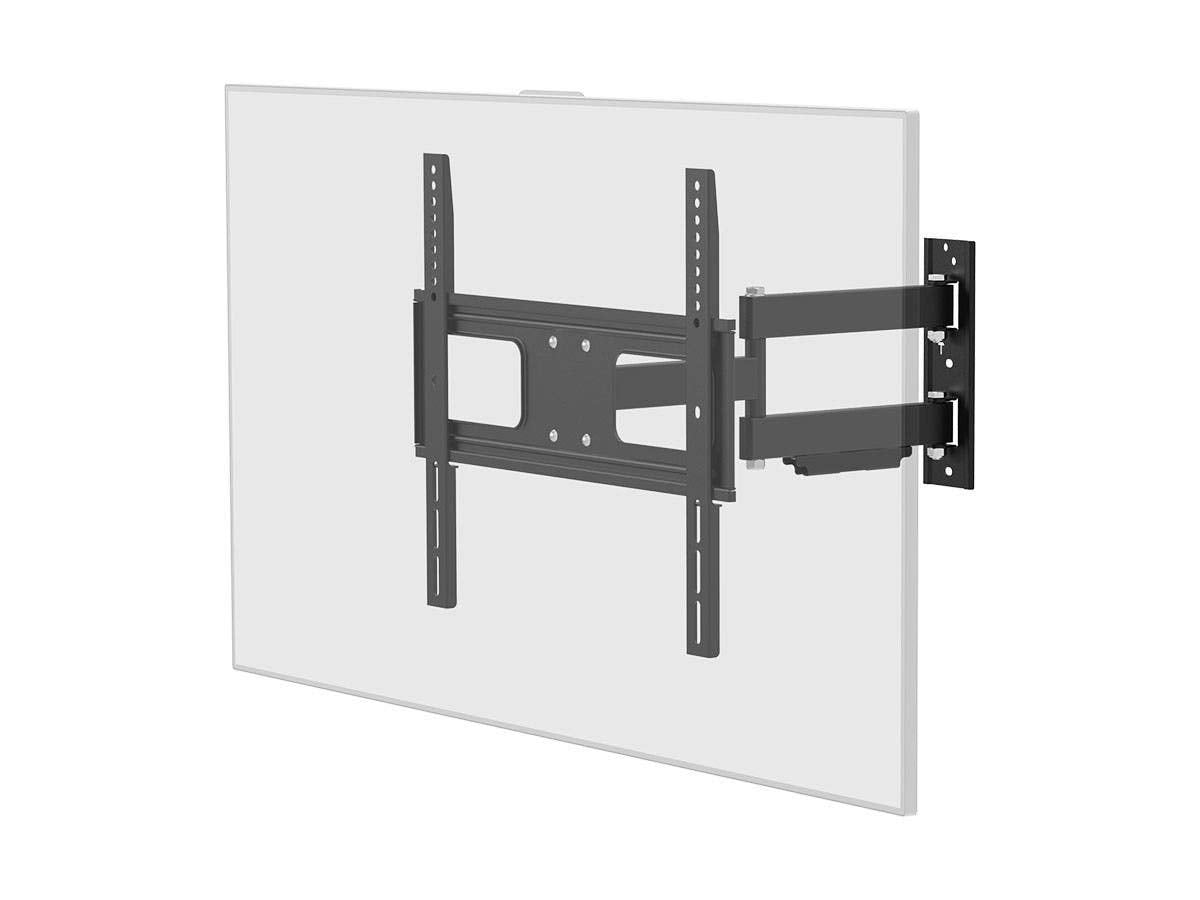Monoprice Ez Series Outdoor Full Motion Tv Wall Mount Bracket For Led Tvs 32In T
