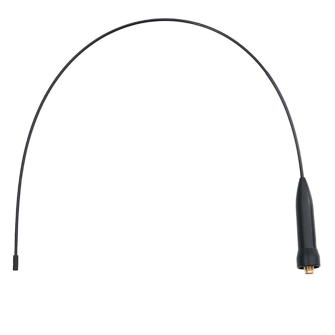Gra Sma24 Sma Female 144 146/430 440 Mhz 2M/70Cm Super Elastic Memory Steel Flexible Vertical Handheld Dual Band Antenna, 15.75