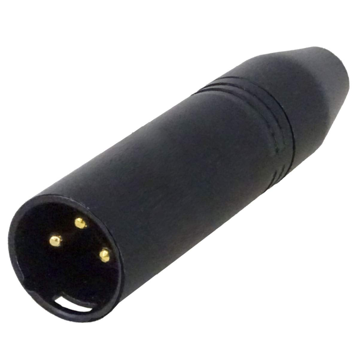 RDE Mini-Jack Female to XLR Male Adapter for VideoMic, Black (VXLR)