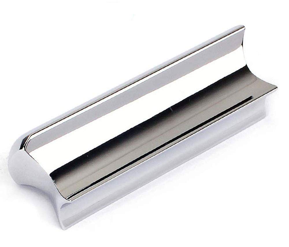 Tzong Instrument Accessories Hawaii Metal Tone Bar Guitar Slide Bass Lap Slide Bar (Silver)