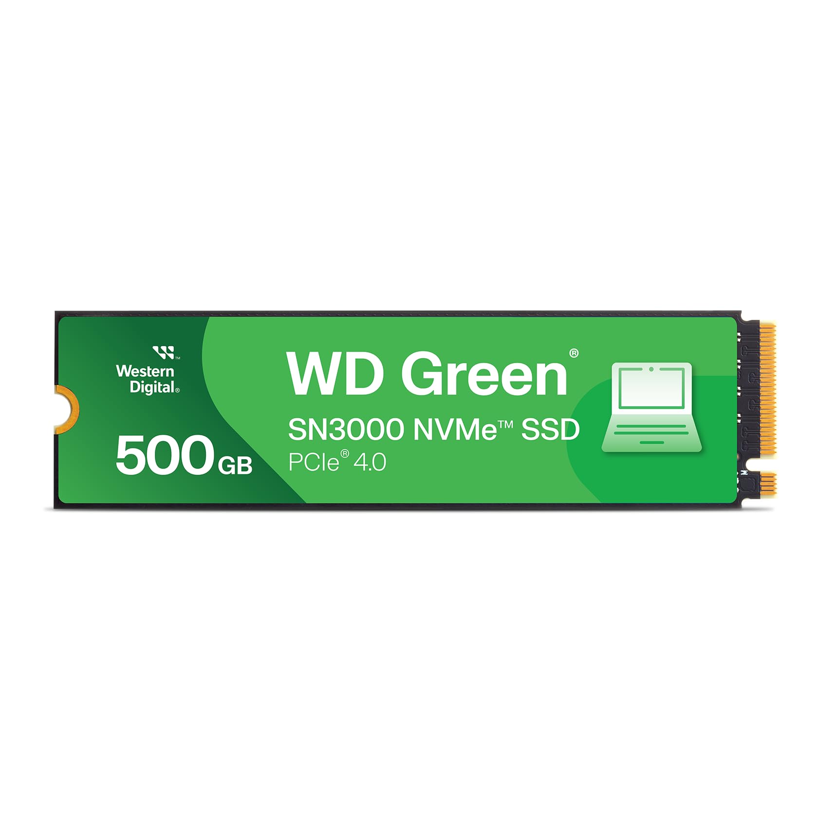 Wd Green Sn3000 Nvme Ssd, Pcie Gen 4, 500Gb