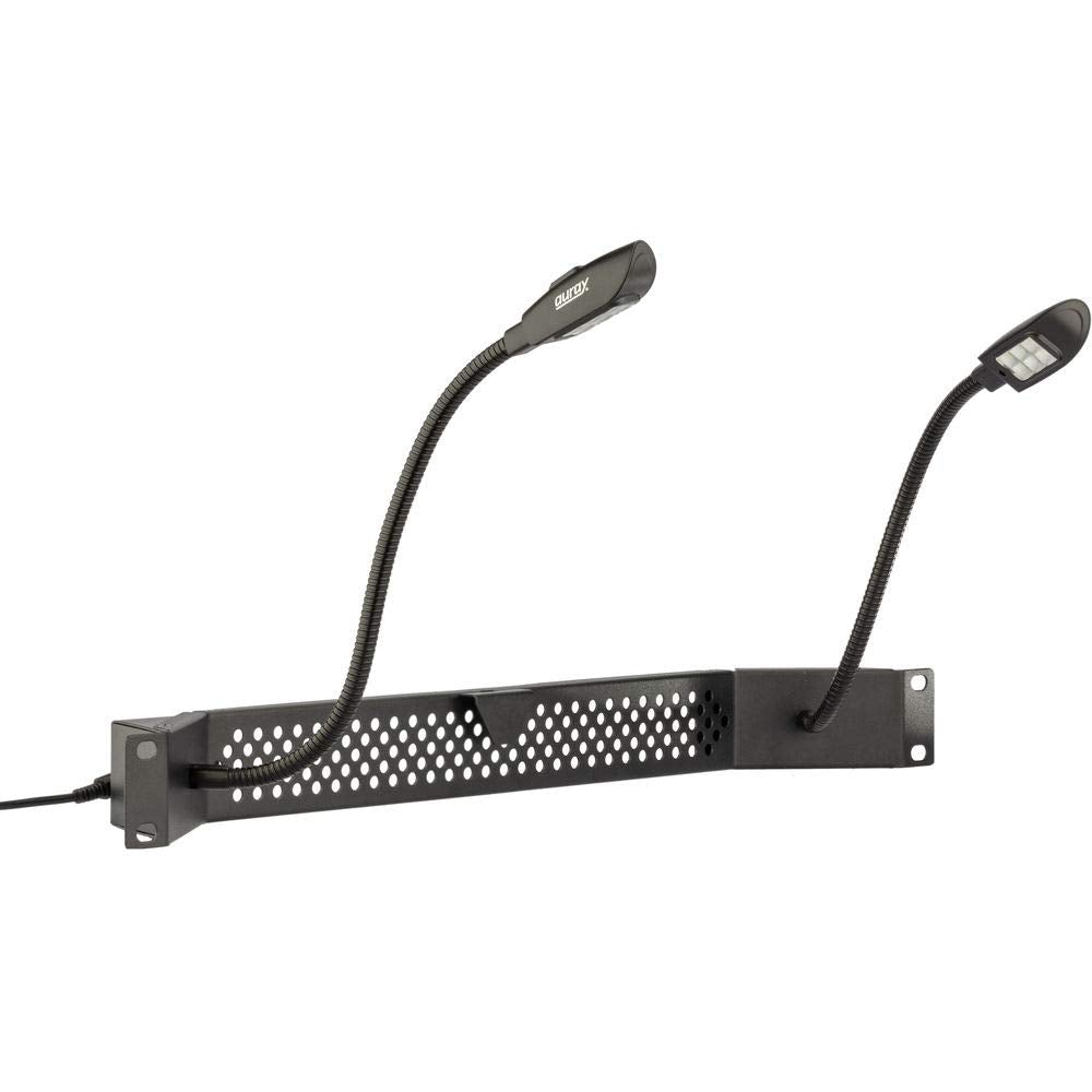 Auray Dled6 Rm Rackmount Dual 6 Led Gooseneck Lights