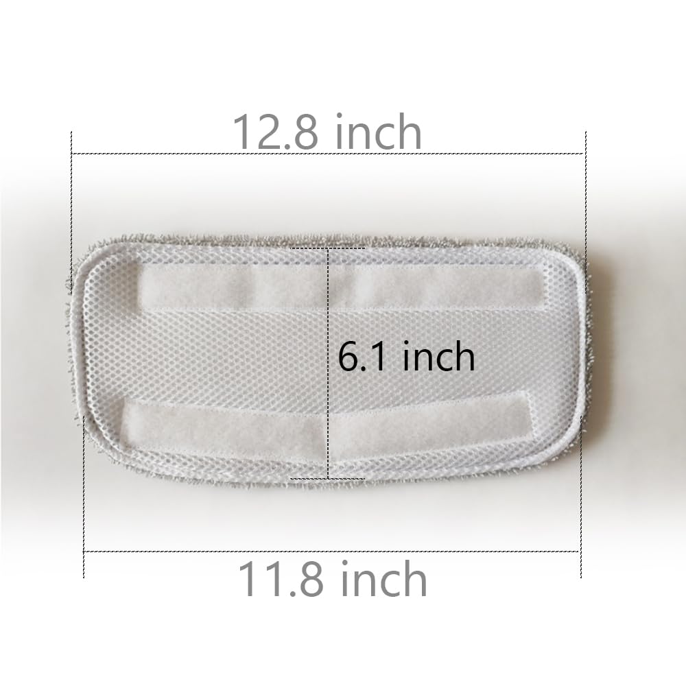 Gorfanty 2 Packs Steam Mop Cloth Fits Steam Mop Gf 6610 Washable, Reusable, Highly Absorbent Microfiber Steam Mop Pads Steam Mop