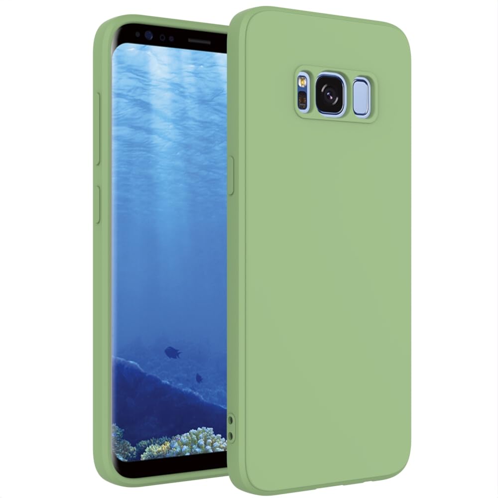 Wogroo For Samsung Galaxy S8 Plus Case Green, Scratch Resistant With Soft Touch, Slim Thin Phone Cover For Samsung Galaxy S8 Plu