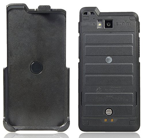 Holster For Sonim Xp8, Nakedcellphone Black [Rotating/Ratchet] Belt Clip Case [With Kickstand] For Sonim Xp8 Phone (Xp8800)