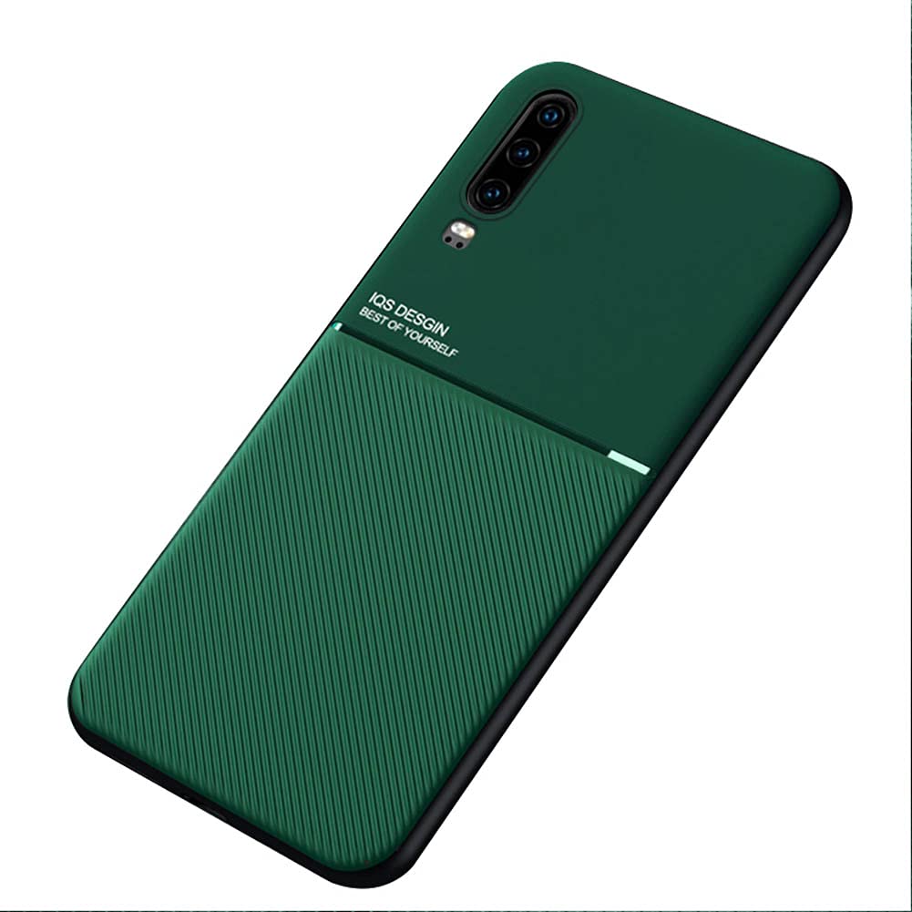 Kepuch Mowen Case Cover Bumper Built In Metal Plate For Huawei P30   Green