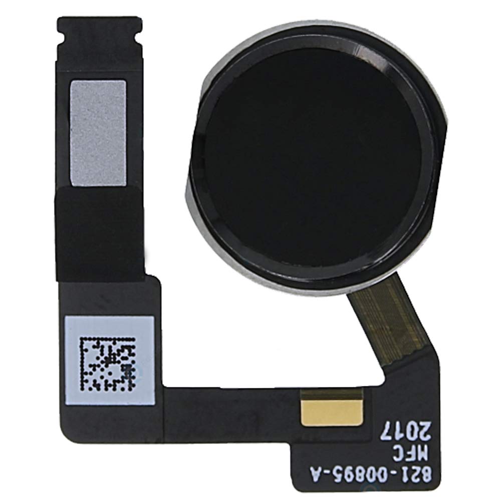 Mmobiel Home Button Compatible With Ipad Pro 10.5/12.9 Inch   Flex Cable Connector   Replacement   Incl. Screwdrivers   Black