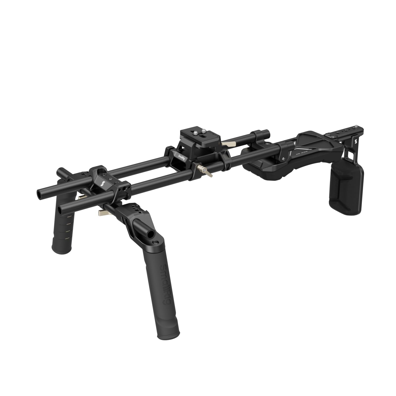 SmallRig Shoulder Rig Kit (Classic Version), Dual Handles 15mm Rods, Universal Shoulder Mount Video Rig with Quick Release for A