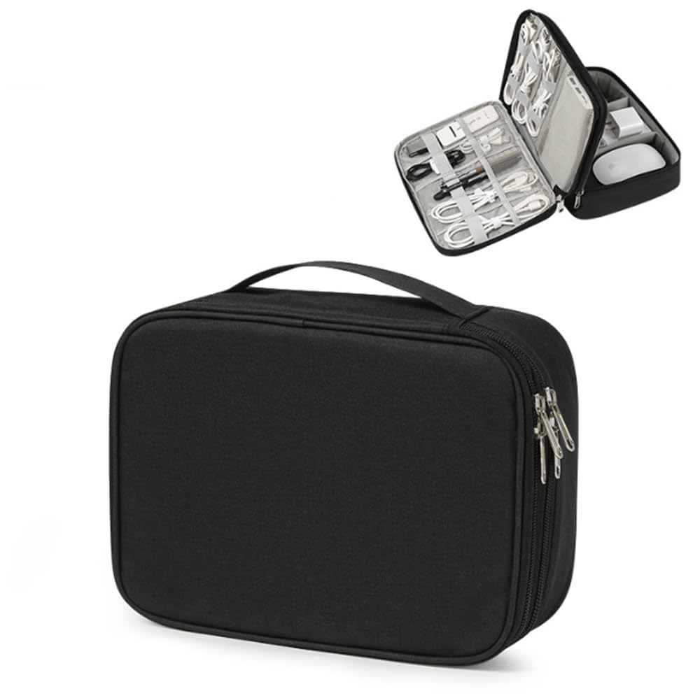 Tianle Electronics Accessories Organizer Bag,Travel Cable Organiser Bag,Waterproof Portable Accessories Organizer Bag For Usb Ca