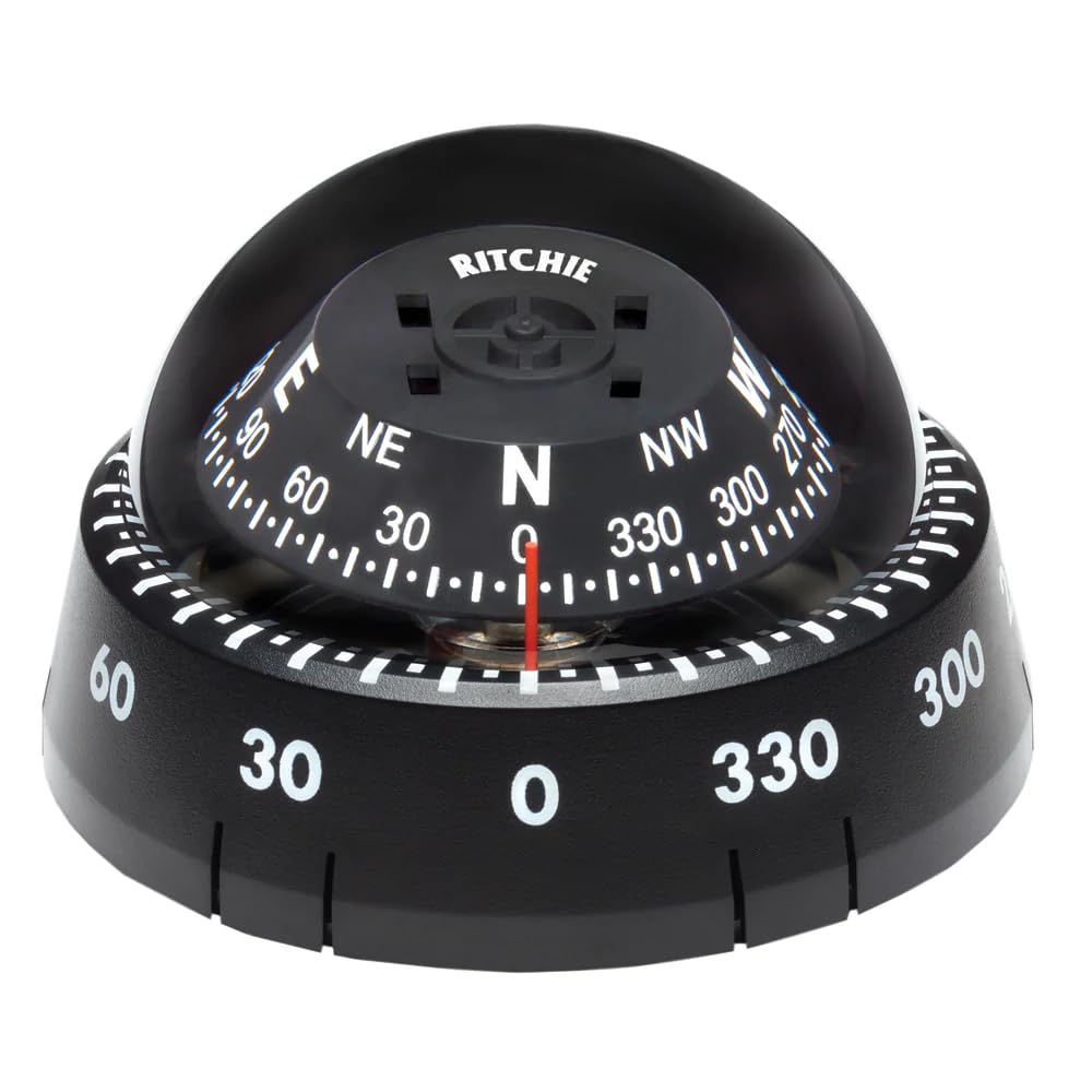 Kayaker Compass Ritchie Xp-99, Kayaker Surface Mount Compass, 2.75-Inch Dial,Black,WBEEAB01N0NHXMU