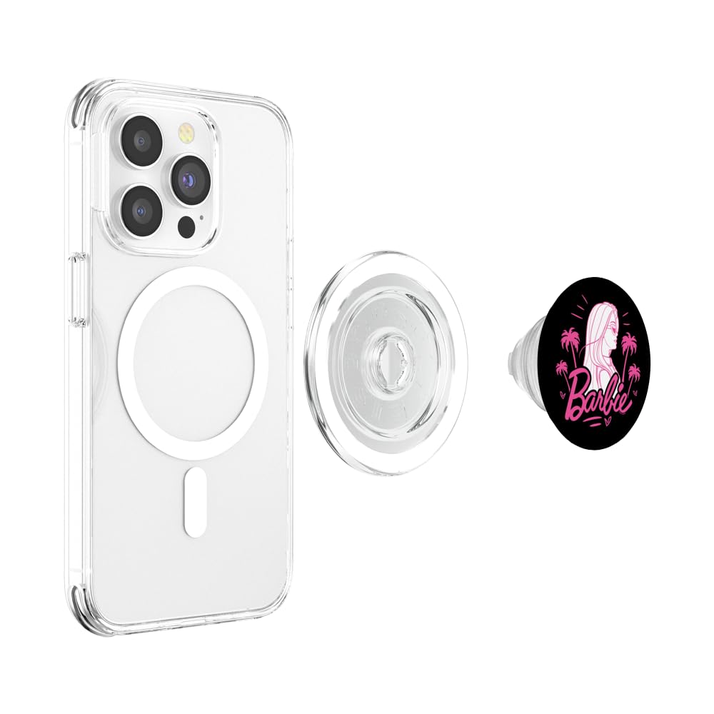 Barbie   Barbie With Palm Trees Logo Popsockets Magsafe Popgrip For Iphone