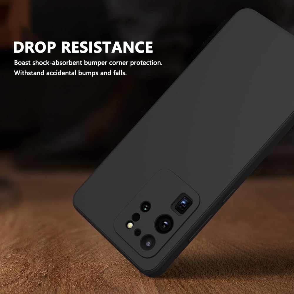 Wogroo For Samsung Galaxy S20 Ultra Case Black, Scratch Resistant With Soft Touch, Slim Thin Phone Cover For Samsung Galaxy S20