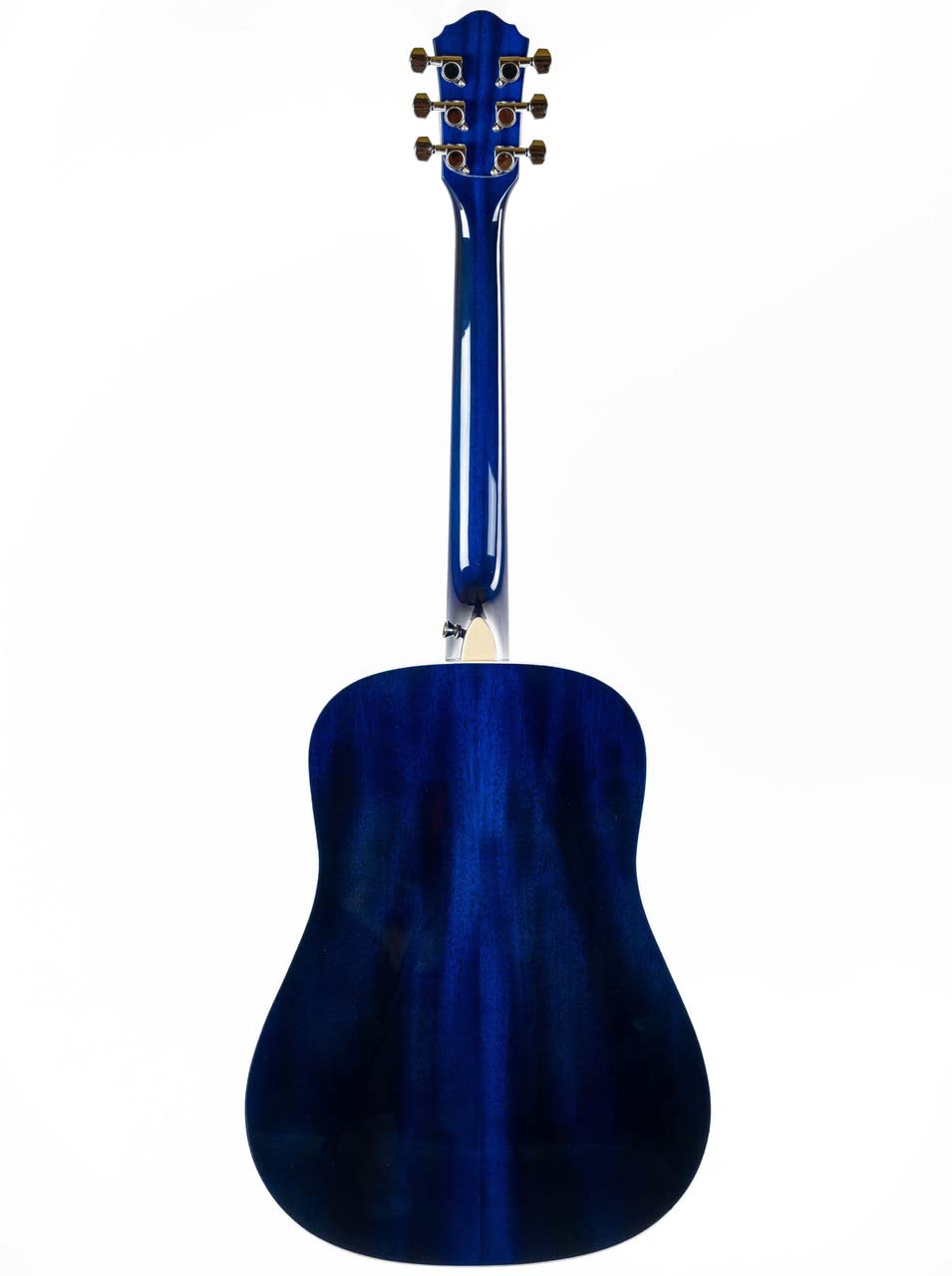 Oscar Schmidt Og5 3/4 Size Kids Acoustic Guitar   Blue Learn To Play Bundle With Tuner, Strap, Picks, Instructional Book/Dvd, An