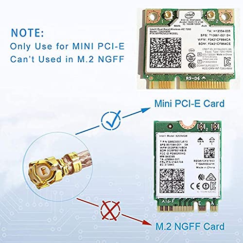 Bingfu Dual Band Wifi Antenna 2.4Ghz 5Ghz 5.8Ghz 3Dbi Mimo Rp Sma Male (2 Pack) + 2 X 12 Inch U.Fl To Rp Sma Cable For Wifi Rout