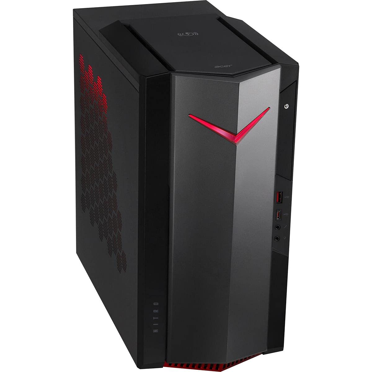 Acer Nitro 50 Gaming Desktop, 10Th Gen Intel Core I5 10400F 6 Core Processor, Geforce Gtx 1650, 8Gb Ddr4, 512Gb Nvme M.2 Ssd, In