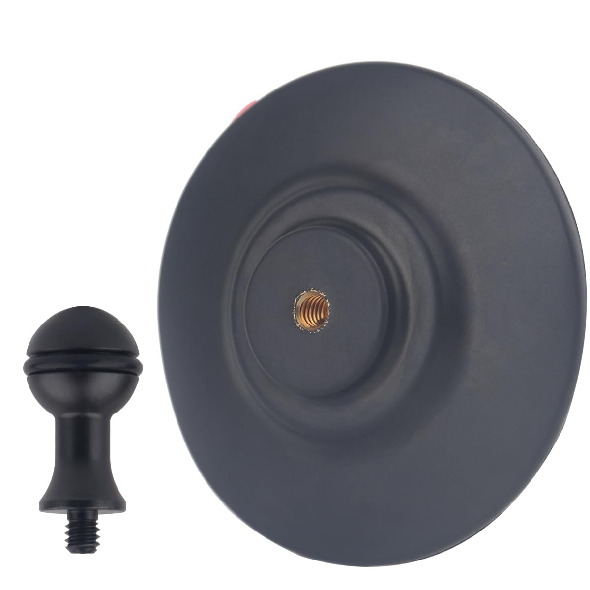 Rigdance Semi-Flexible Adhesive Ball Base With 20Mm Ball Adapter, Compatible With Bulletpoint Mounting Solutions