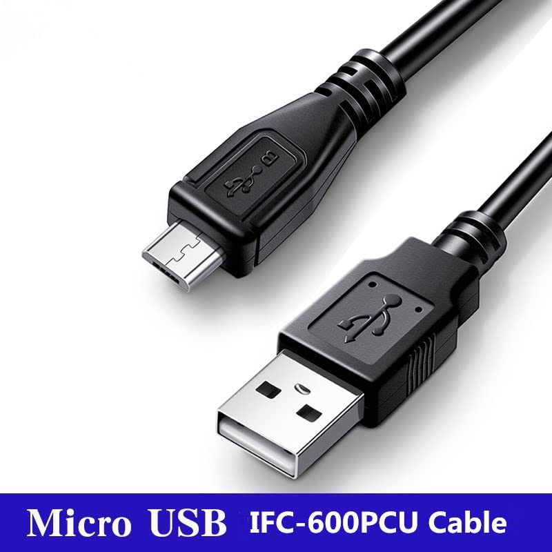 Muigiwi IFC-600PCU USB Interface Cable for Canon PowerShot G7X Mark II G9X SX620 HS EOS M5 M6 Black 1.5m