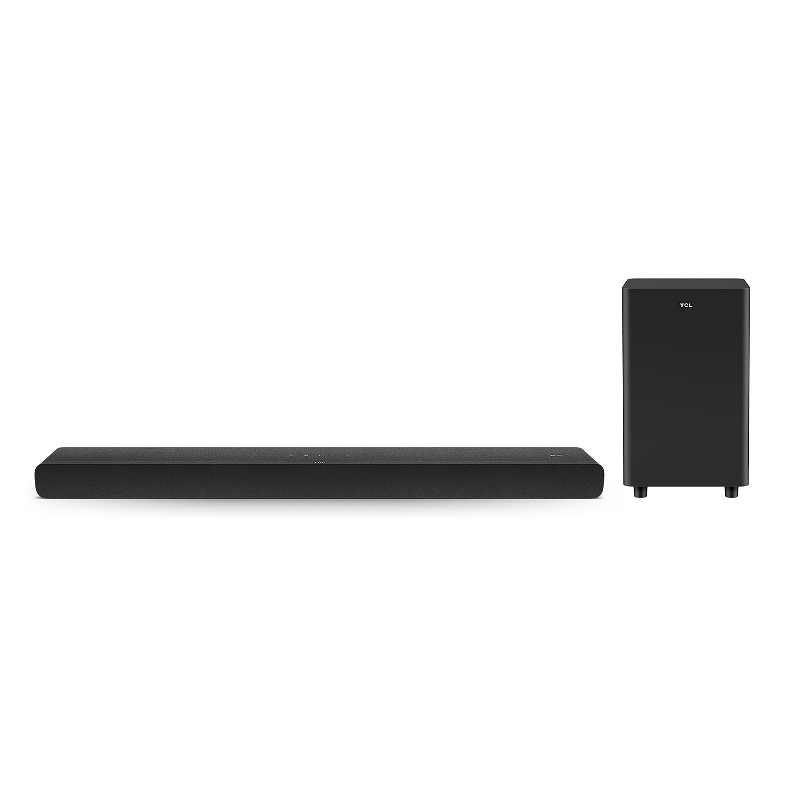 TCL 4K Alto 8 Plus 2.1.2 Channel Dolby Atmos Sound Bar with Wireless Subwoofer, Bluetooth - TS8212-NA, 39-inch, Black
