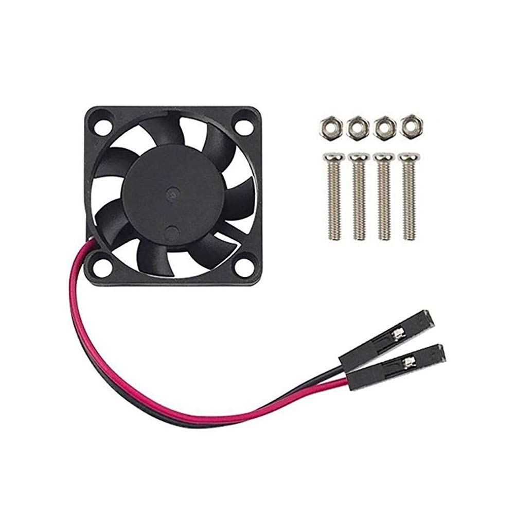 Raspberry Pi Fan   10 Pack Cpu Cooling Heatsink Cooler, Separating One To Two Interface, 3.3V 5V For Pi4, Pi3, Pi2, Pi1