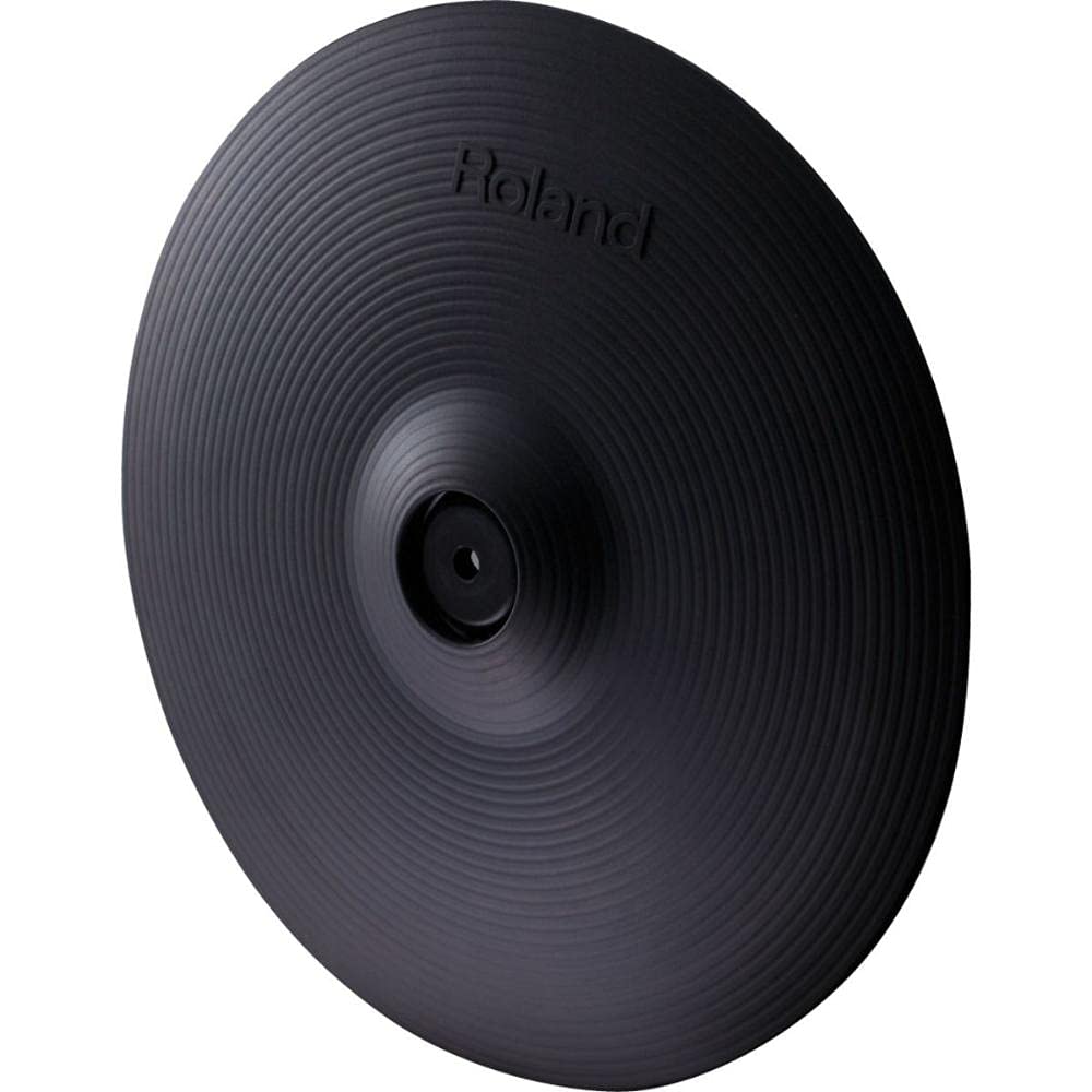 Roland Cy 12C Electric Drum Crash V Cymbal, 12 Inch, Black