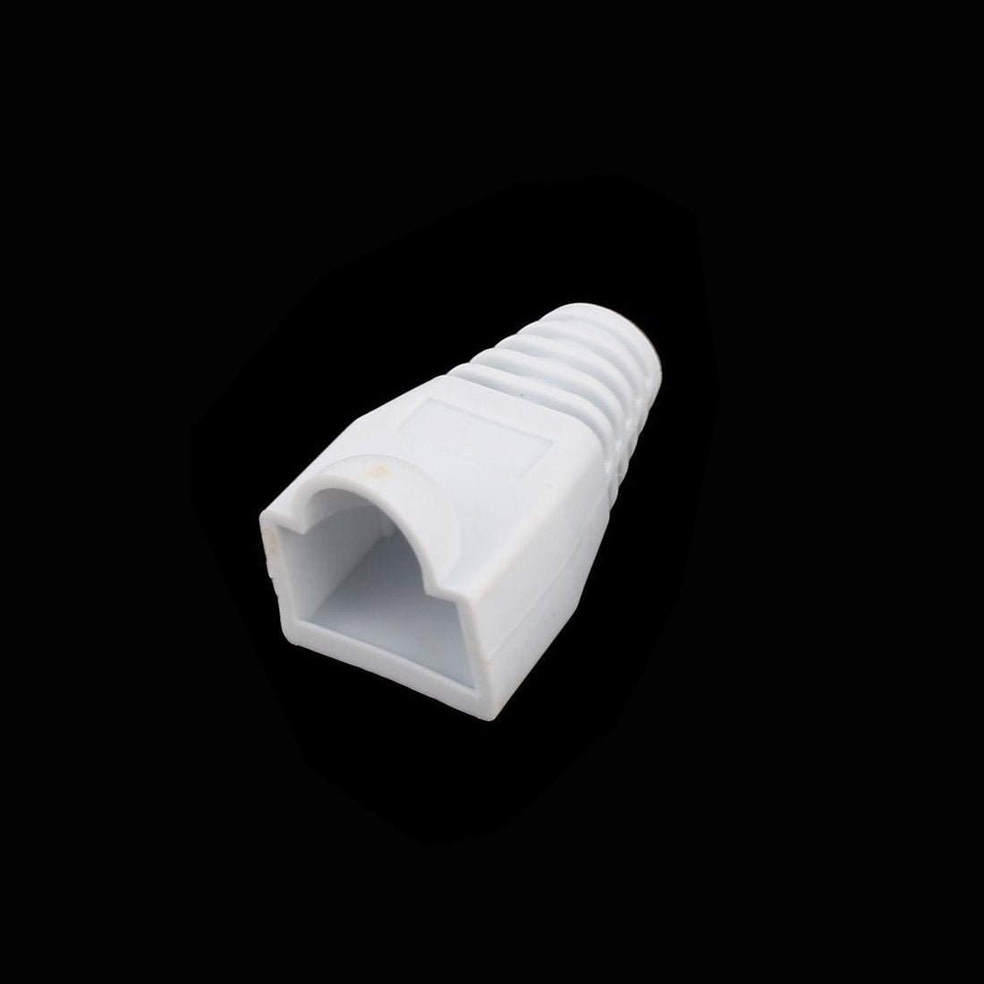 Yiovvom Soft Plastic Ethernet Rj45 Cable Connector Boots Cover Strain Relief Boots Cat5 Cat5E Cat6 Cat6E 100Pcs