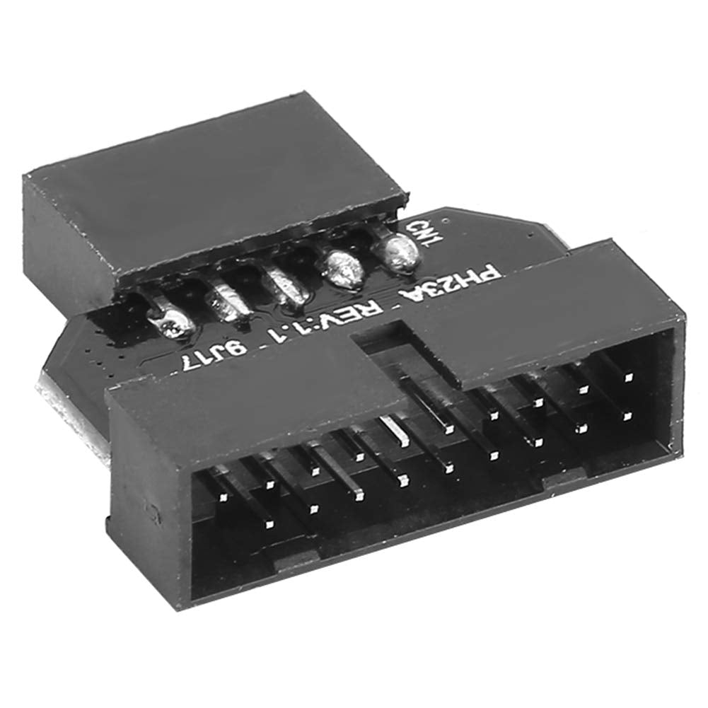 Sugoyi Usb 2.0 9 Pin To Usb 3.0 19P Motherboard Adapter Converter Adapter, Computer Mainboard Adapter, For Pc Computer Desktop(P