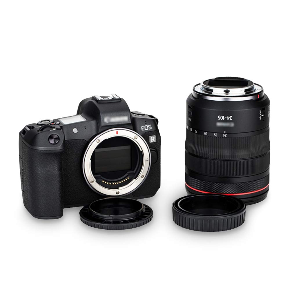 Rear Lens Cap & Body Cap Cover For Canon Rf Mount Mirrorless Camera Eos R100 R50 R10 R8 R7 R6 Mark Ii R6 R5C R5 Mark Ii R5 R3 R