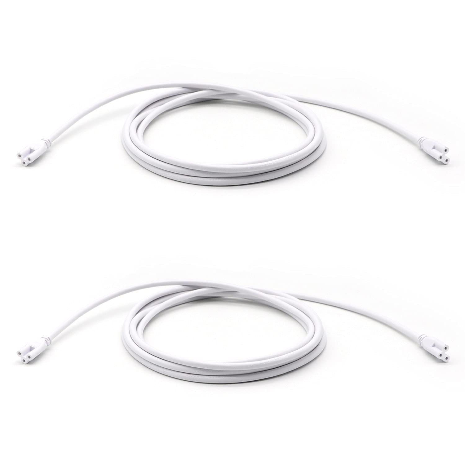 T5 T8 Extension Cords, 9Ft Connector Cord, 3 Prong Extended Power Cable For Integrated Led Tube Light, Single Led Shop Garage Li