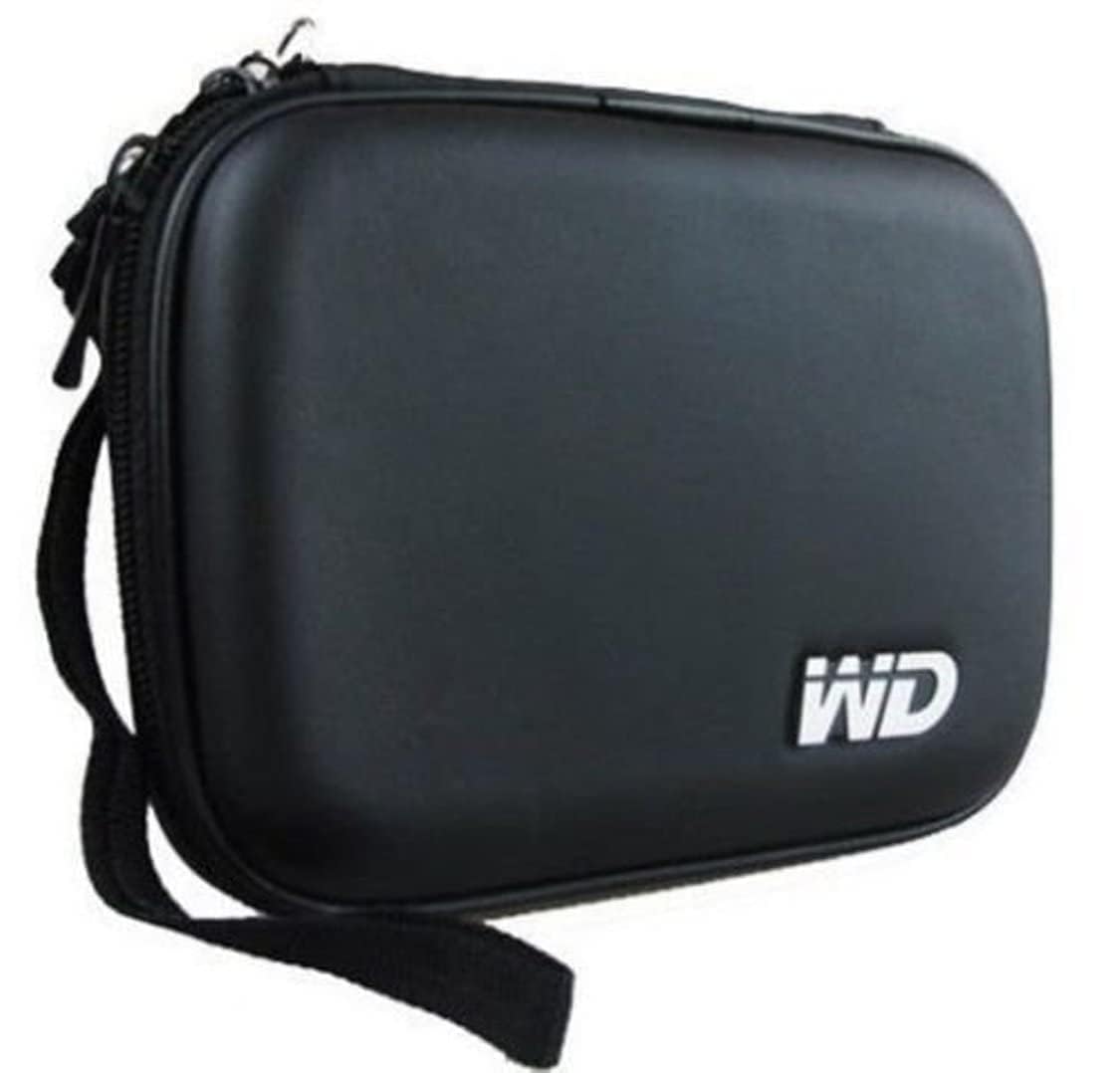 Kraijjaretail Hard Disk Cover/Hdd Pouch Case For 2.5Inch External Hdd Cover Wd Seagate Slim Sony Dell Toshiba (Black)